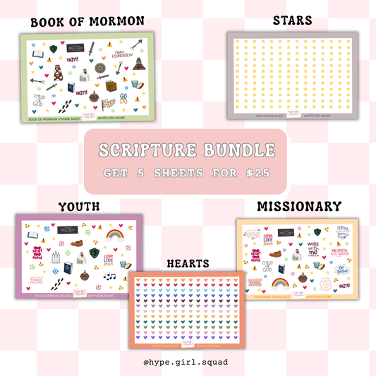 Sticker Sheet - Scripture Bundle