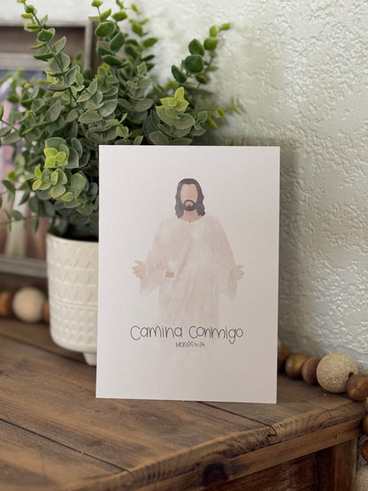 Christ Print "Walk with Me"