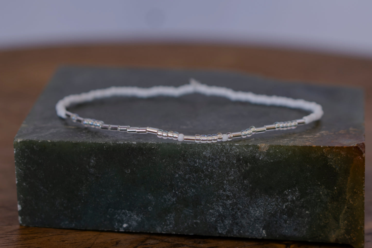 “Walk With Me” Morse Code SILVER Bracelet